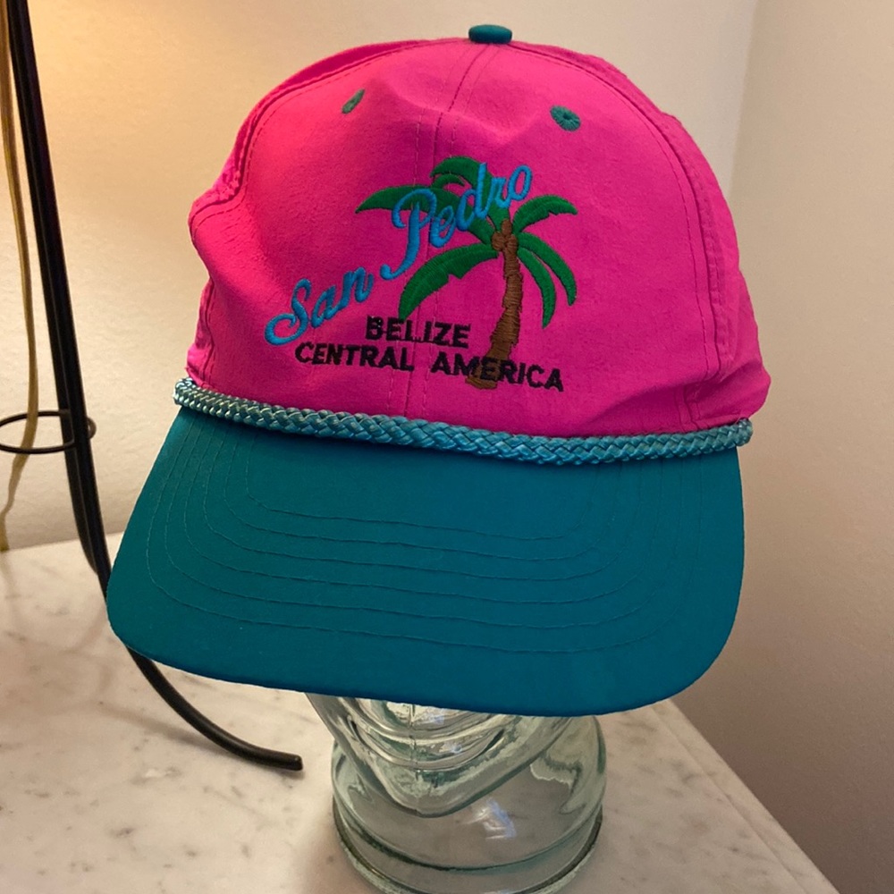 San Pedro Belize Central America Tabony Industries adjustable Ball cap